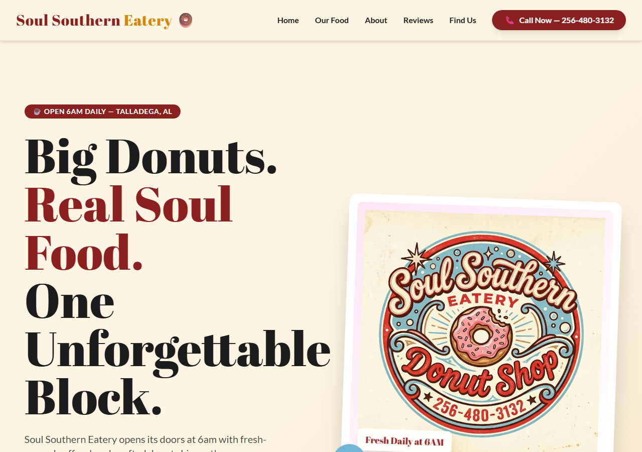 Soul website preview